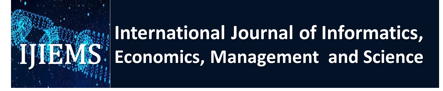Interntional Journal of Informatics, Economics, Management and Science (IJIEMS)
